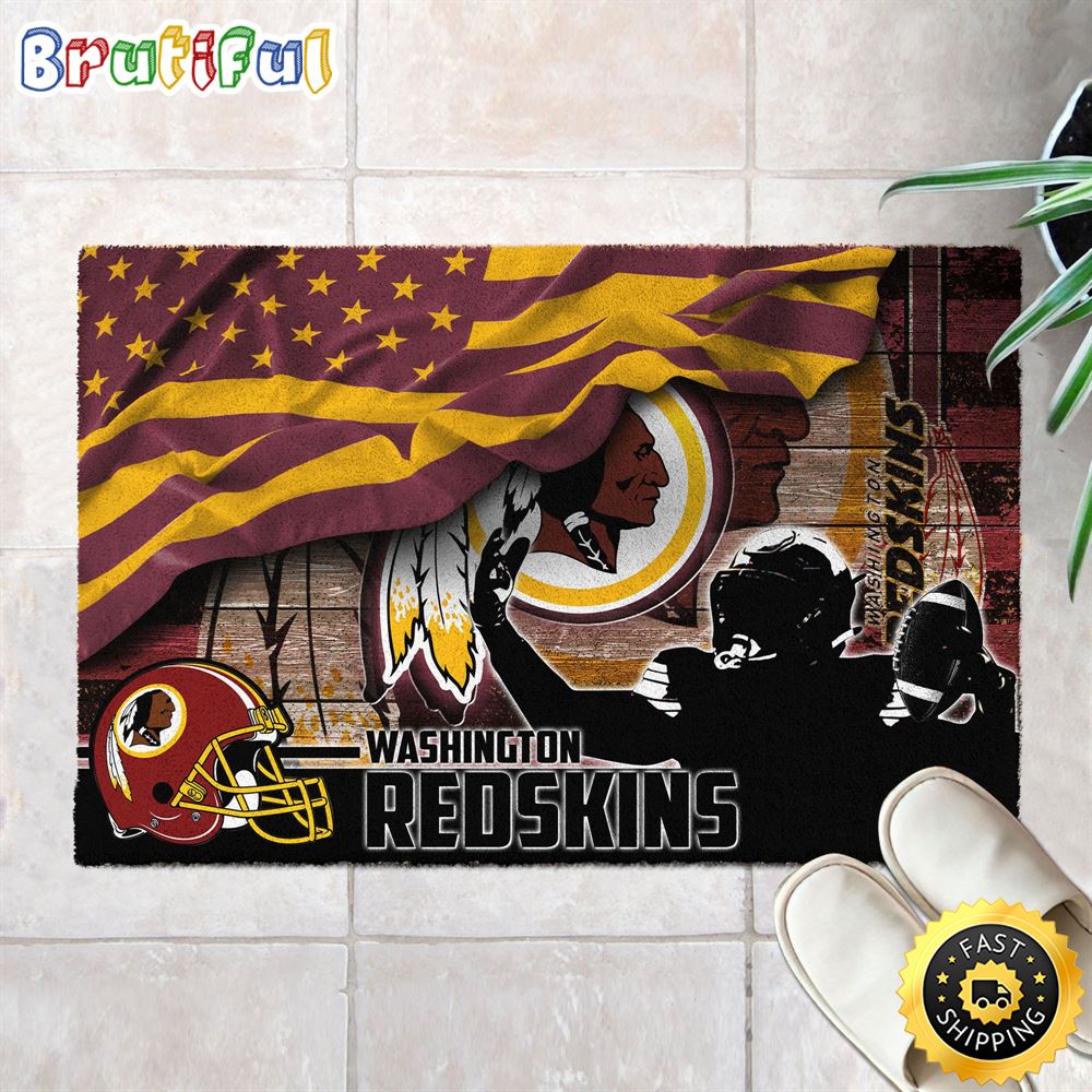 Sportswearmerch Washington Redskins NFL Doormat For Fan