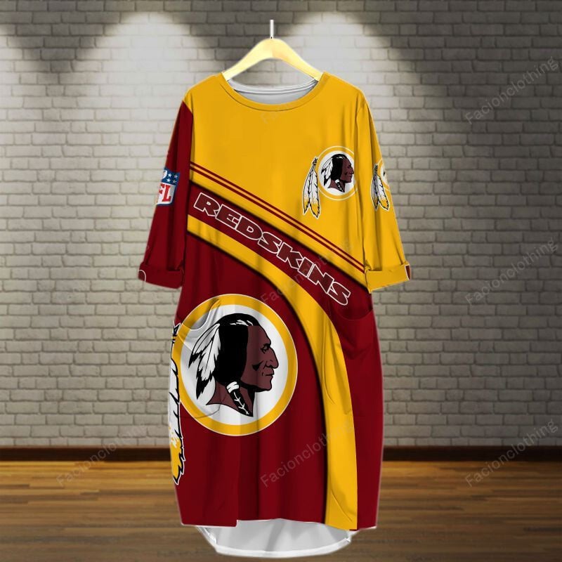 Sportswearmerch Washington Redskins NFL Personalized Pocket Tanktop For Fan