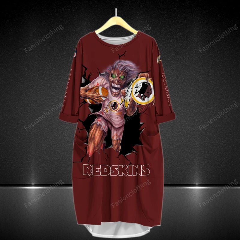 Sportswearmerch Washington Redskins NFL Personalized Pocket Tanktop For Fan