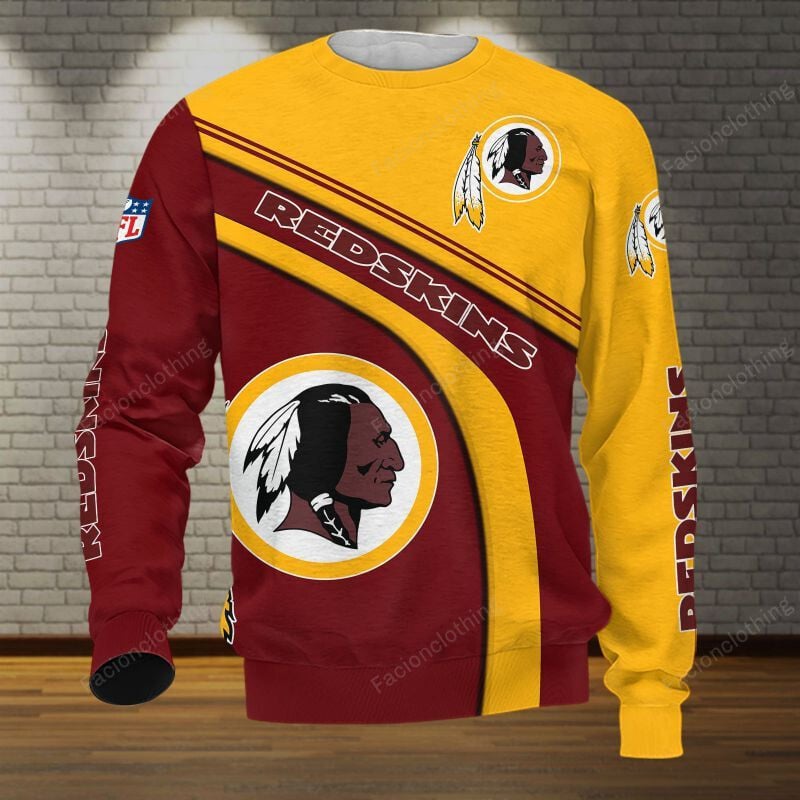 Sportswearmerch Washington Redskins NFL Personalized Sweater For Fan