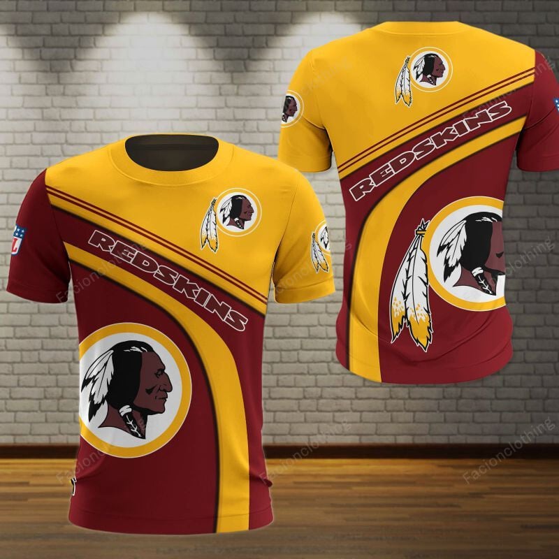 Sportswearmerch Washington Redskins NFL Personalized T-shirt For Fan