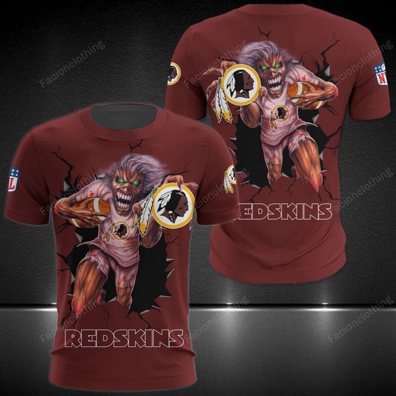 Sportswearmerch Washington Redskins NFL Personalized T-shirt For Fan