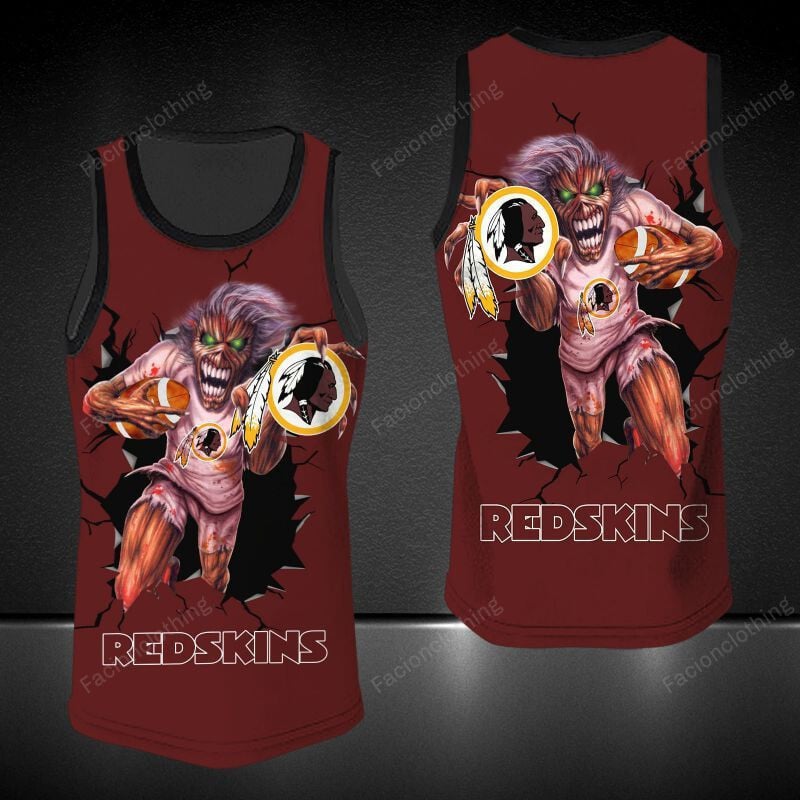 Sportswearmerch Washington Redskins NFL Personalized Tanktop For Fan