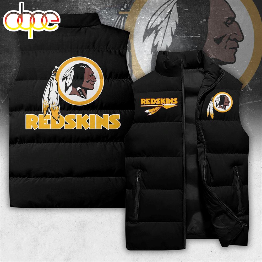 Sportswearmerch Washington Redskins NFL Sport Football Personalized Sleeveless Puffer Jacket For Fan