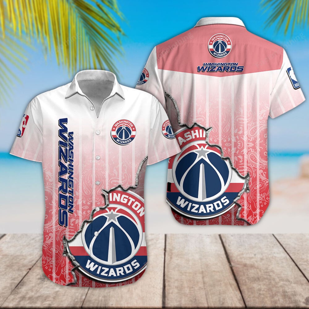 Sportswearmerch Washington Wizards NBA Personalized Hawaiian Shirt For Fan