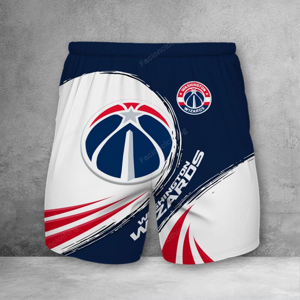 Sportswearmerch Washington Wizards NBA Personalized Short Pant For Fan