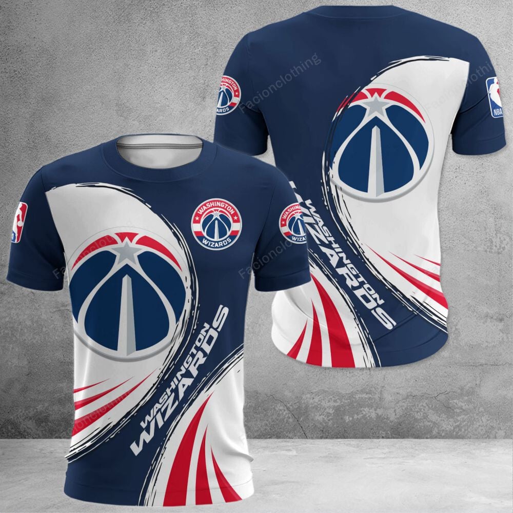 Sportswearmerch Washington Wizards NBA Personalized T-Shirt For Fan