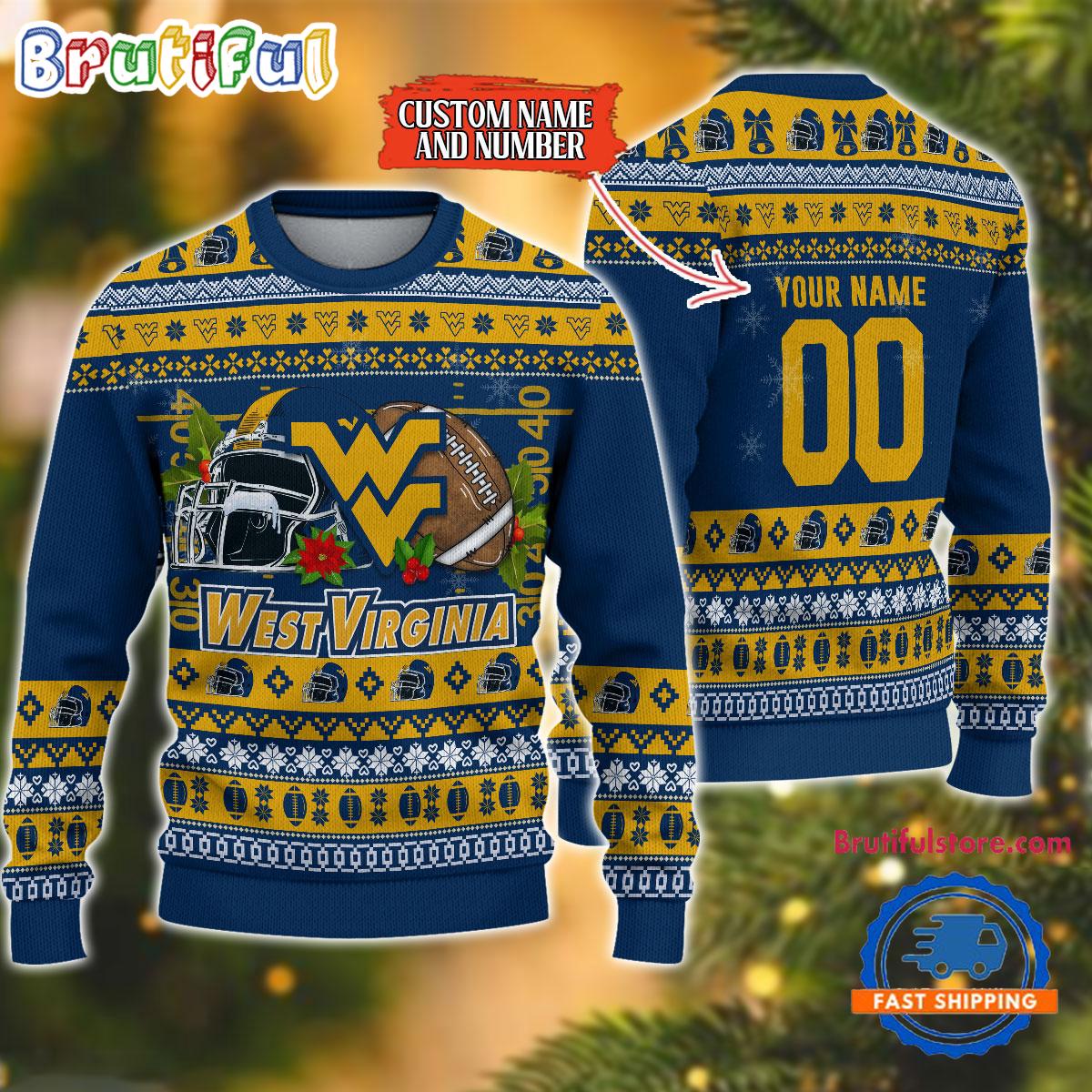 Sportswearmerch West Virginia Mountaineers NCAA Christmas Sweater For Fan