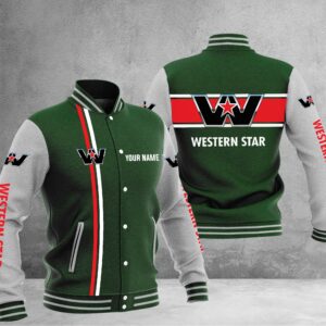 Sportswearmerch Western Star Truck Baseball Jacket For Fan