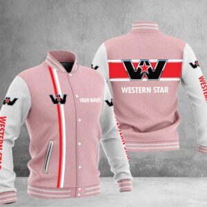 Sportswearmerch Western Star Truck Baseball Jacket For Fan