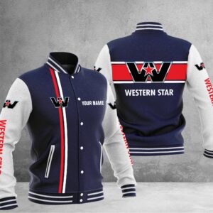 Sportswearmerch Western Star Truck Baseball Jacket For Fan