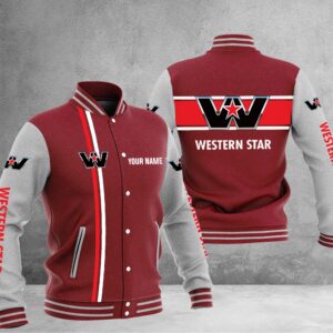 Sportswearmerch Western Star Truck Baseball Jacket For Fan