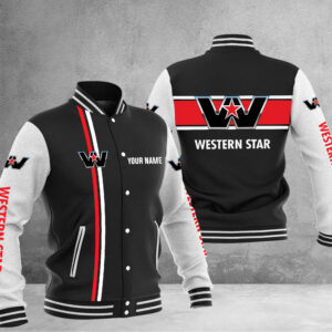 Sportswearmerch Western Star Truck Baseball Jacket For Fan