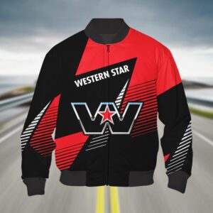 Sportswearmerch Western Star Truck Bomber Jacket For Fan