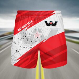 Sportswearmerch Western Star Truck Short Pant For Fan