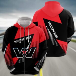 Sportswearmerch Western Star Truck Zip Hoodie For Fan