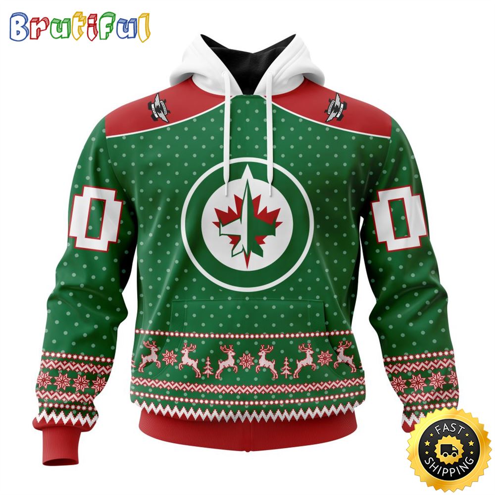 Sportswearmerch Winnipeg Jets NHL Christmas Hoodie For Fan