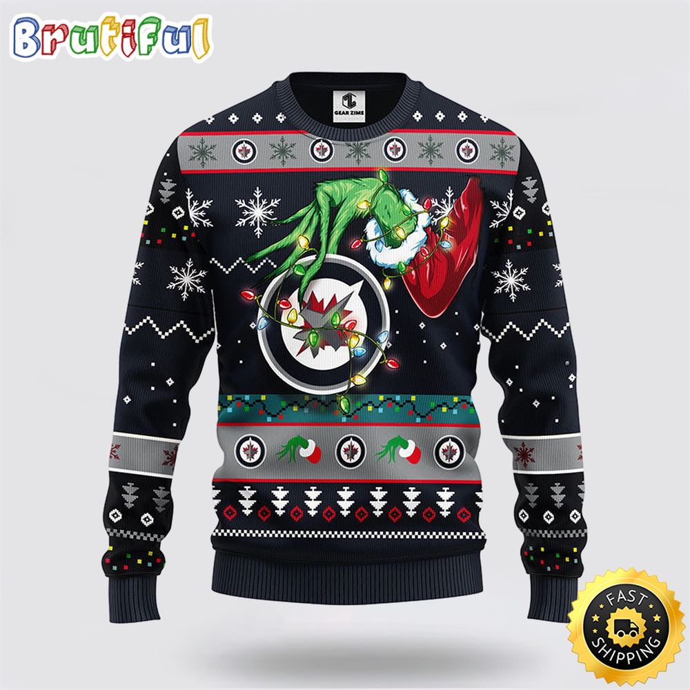 Sportswearmerch Winnipeg Jets NHL Christmas Sweater For Fan