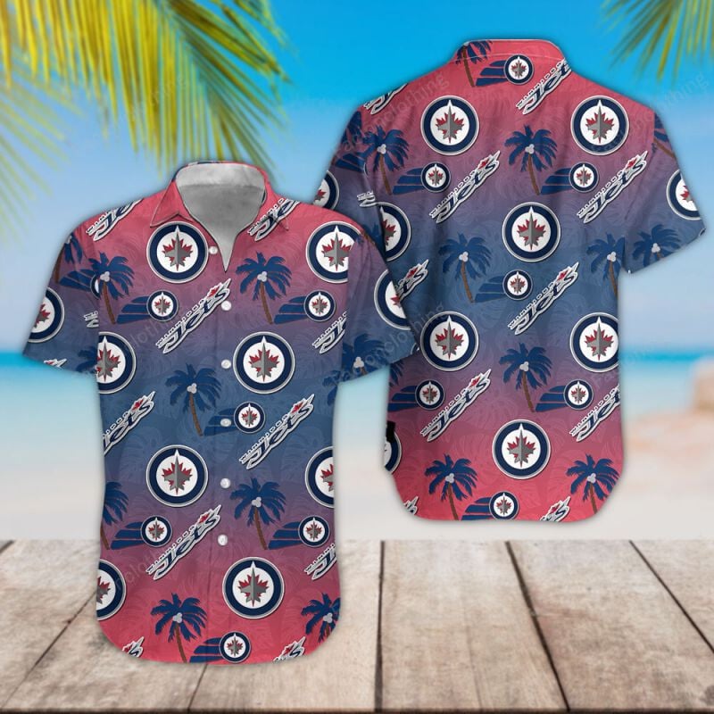 Sportswearmerch Winnipeg Jets NHL Personalized Hawaiian Shirt For Fan