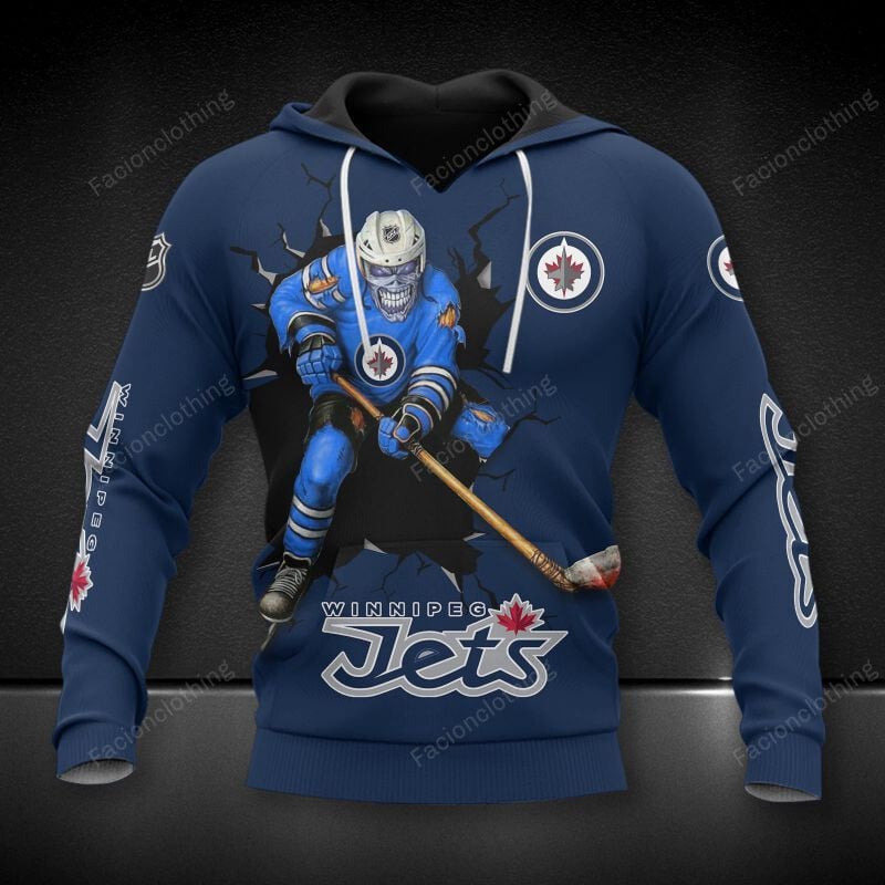 Sportswearmerch Winnipeg Jets NHL Personalized Hoodie For Fan