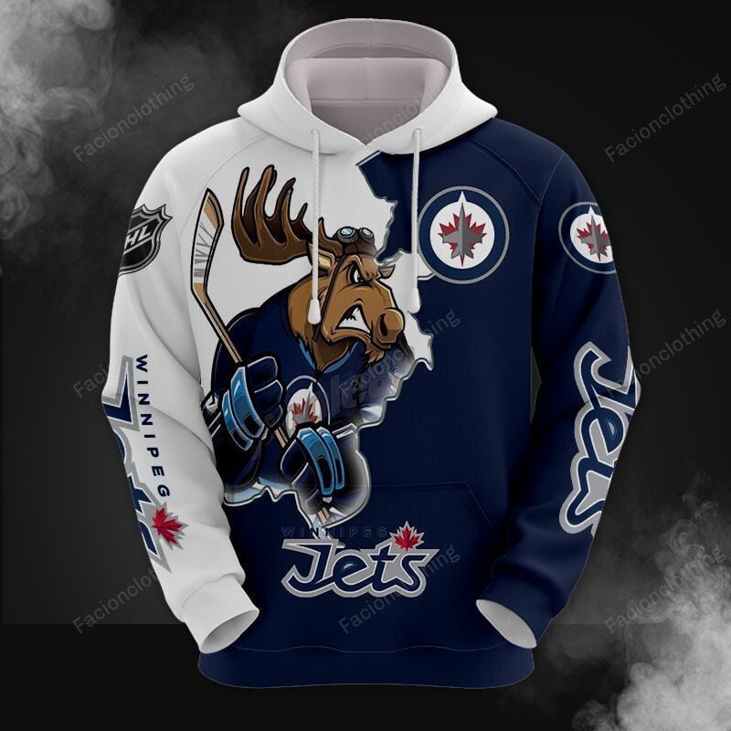 Sportswearmerch Winnipeg Jets NHL Personalized Hoodie For Fan