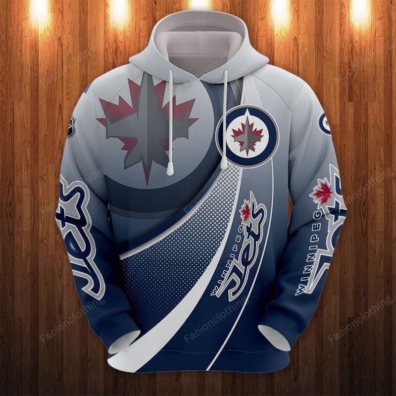 Sportswearmerch Winnipeg Jets NHL Personalized Hoodie For Fan