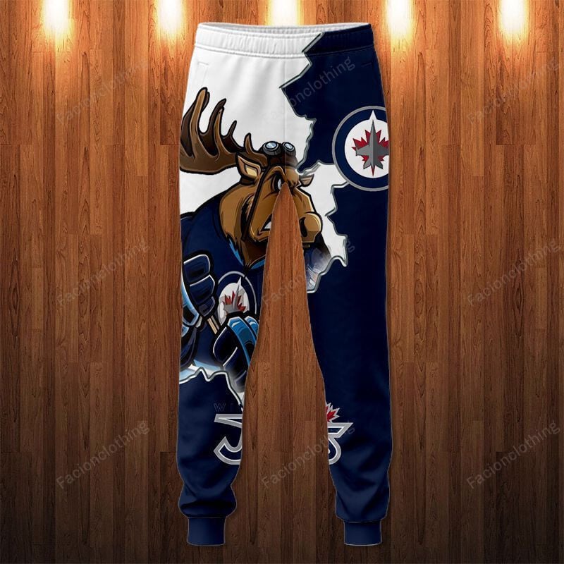 Sportswearmerch Winnipeg Jets NHL Personalized Long Pant For Fan