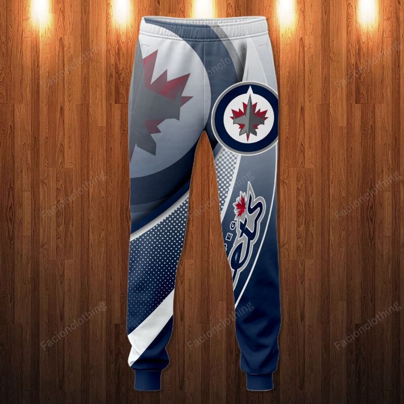 Sportswearmerch Winnipeg Jets NHL Personalized Long Pant For Fan