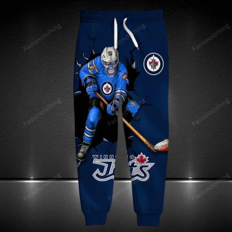 Sportswearmerch Winnipeg Jets NHL Personalized Long Pant For Fan