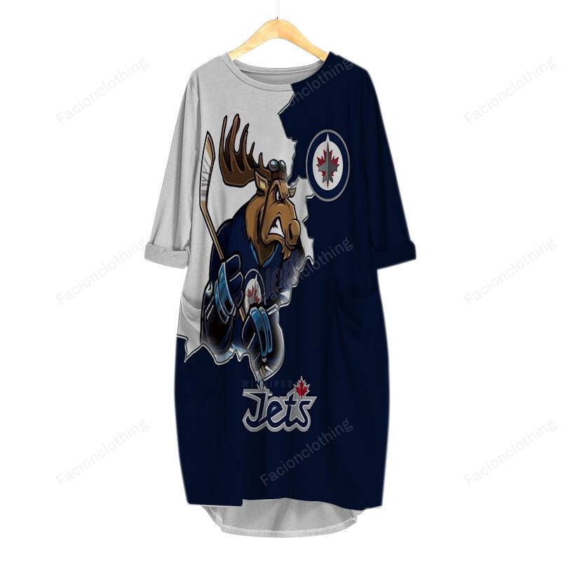 Sportswearmerch Winnipeg Jets NHL Personalized Pocket Tanktop For Fan