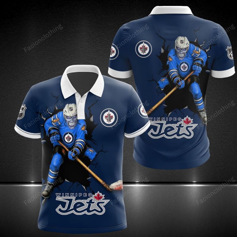 Sportswearmerch Winnipeg Jets NHL Personalized Polo Shirt For Fan