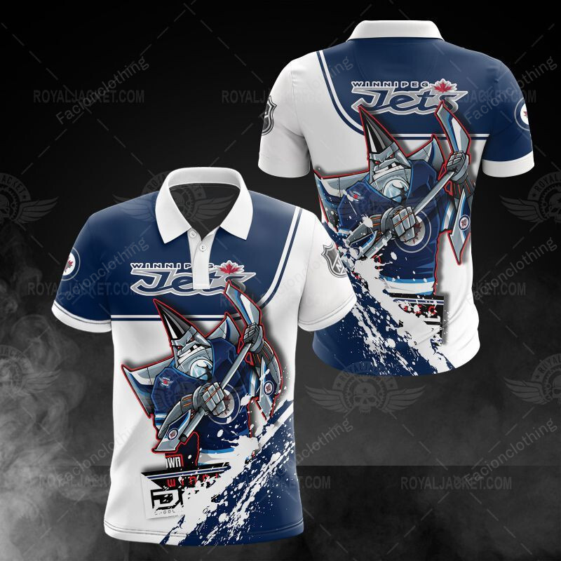 Sportswearmerch Winnipeg Jets NHL Personalized Polo Shirt For Fan