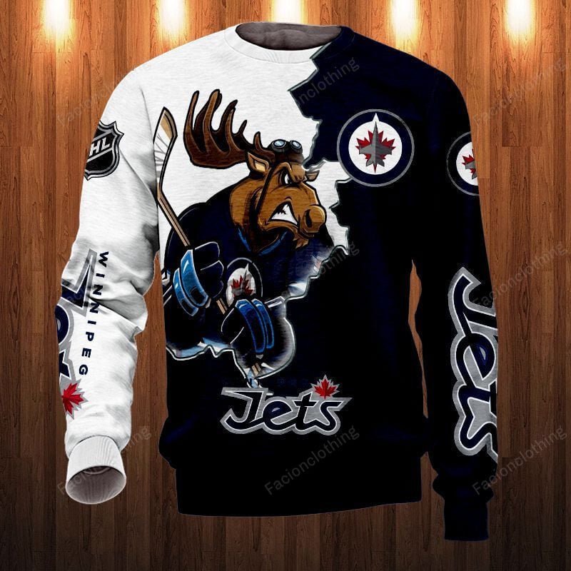 Sportswearmerch Winnipeg Jets NHL Personalized Sweater For Fan