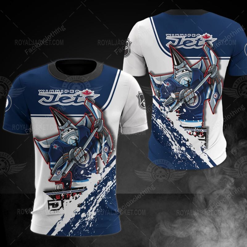 Sportswearmerch Winnipeg Jets NHL Personalized T-shirt For Fan