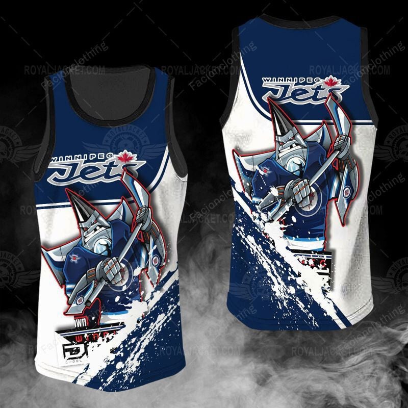 Sportswearmerch Winnipeg Jets NHL Personalized Tanktop For Fan