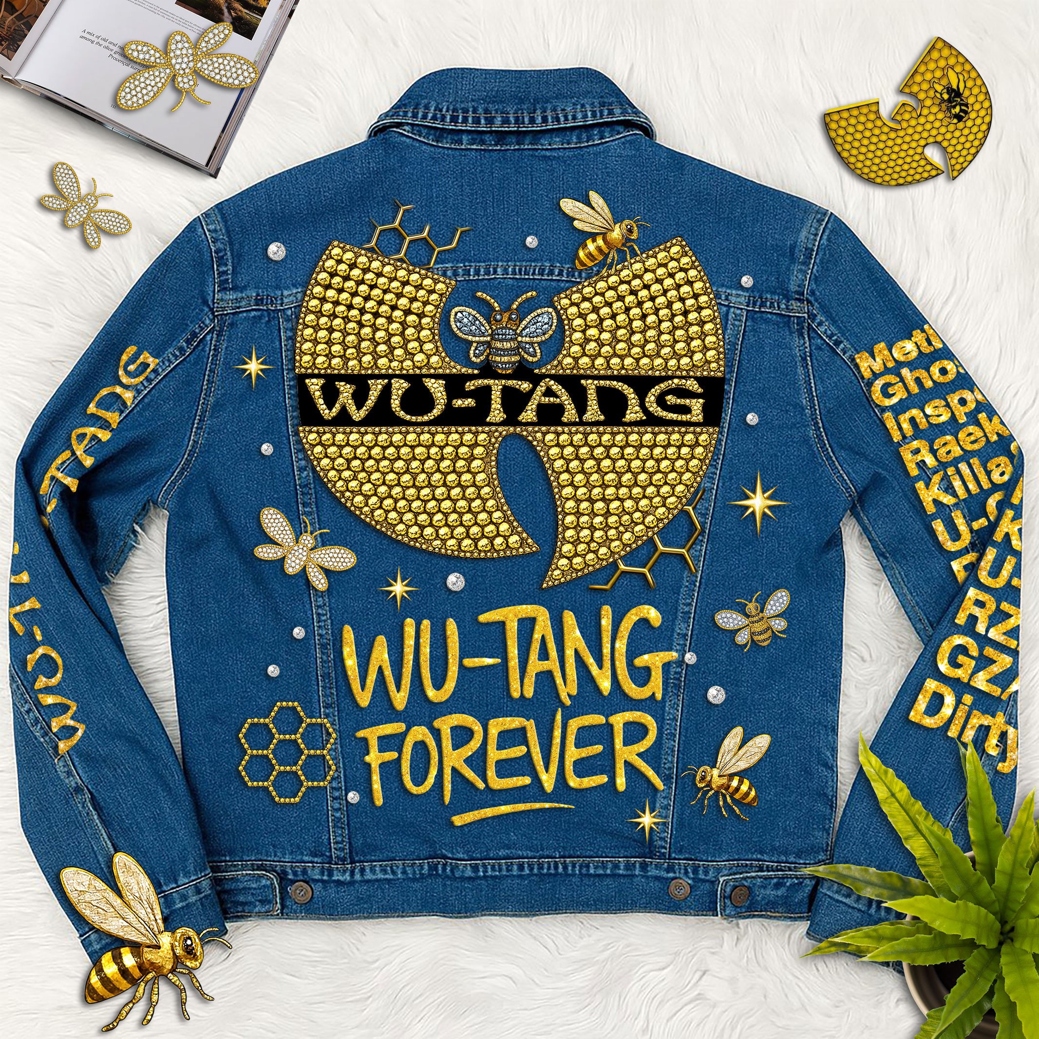 Sportswearmerch Wu-Tang Clan Denim Jacket Gift For Fans