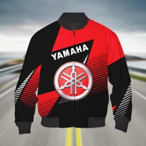 Sportswearmerch Yamaha Motorcycle Bomber Jacket For Fan