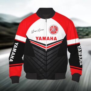 Sportswearmerch Yamaha Motorcycle Bomber Jacket For Fan