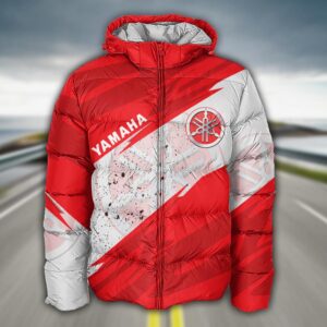 Sportswearmerch Yamaha Car Puffer Jacket For Fan