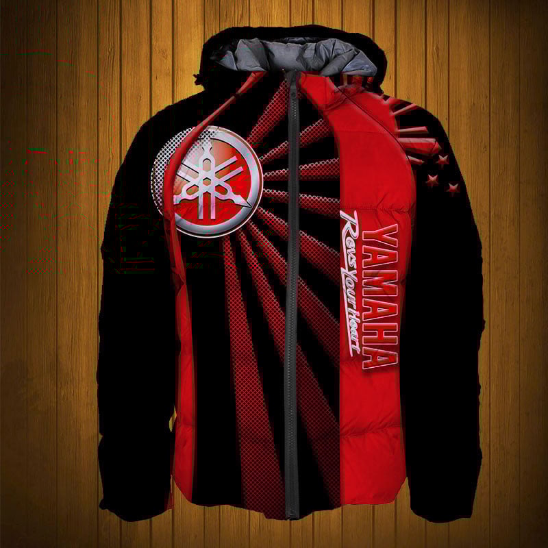 Sportswearmerch Yamaha Motorcycle Personalized Fashion Puffer Jacket For Fan