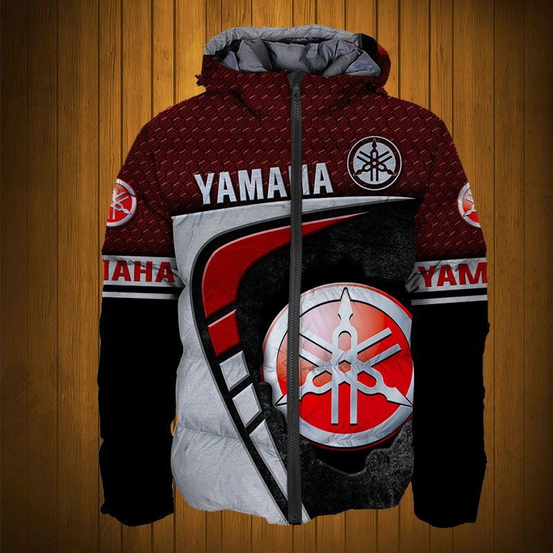 Sportswearmerch Yamaha Motorcycle Personalized Fashion Puffer Jacket For Fan