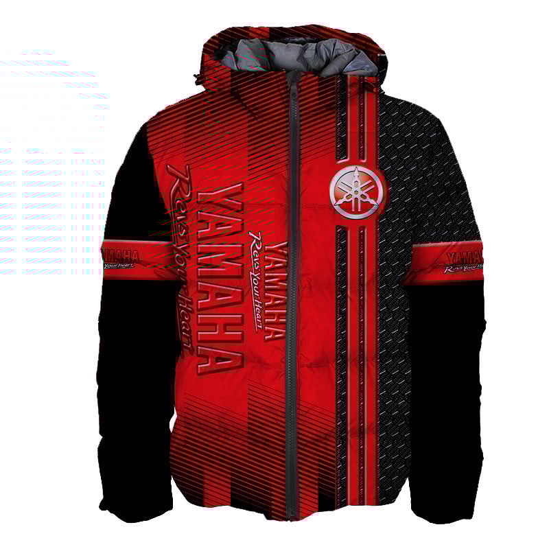 Sportswearmerch Yamaha Motorcycle Personalized Fashion Puffer Jacket For Fan