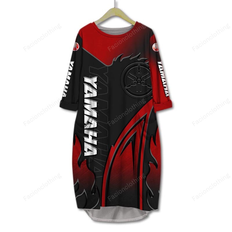 Sportswearmerch Yamaha Motorcycle Personalized Pocket Dress For Fan