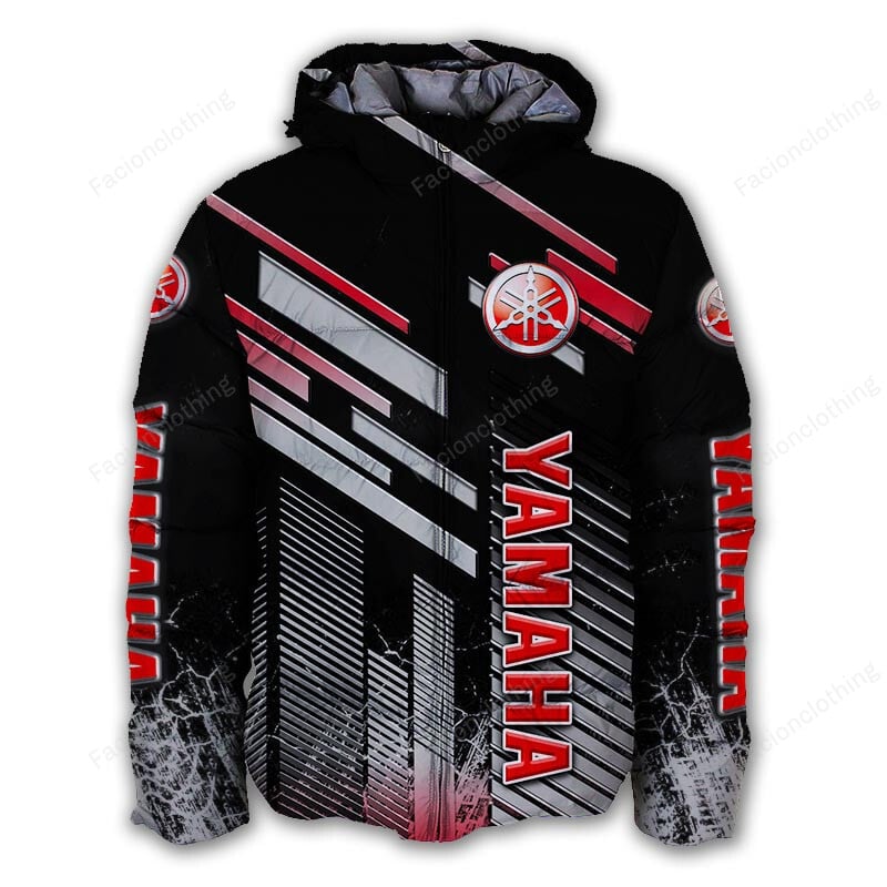 Sportswearmerch Yamaha Motorcycle Personalized Puffer Jacket For Fan