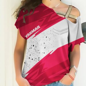 Sportswearmerch Yanmar Tractor Strapless Sleeve Short For Fan