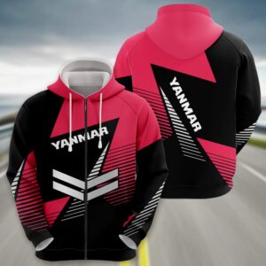 Sportswearmerch Yanmar Tractor Zip Hoodie For Fan