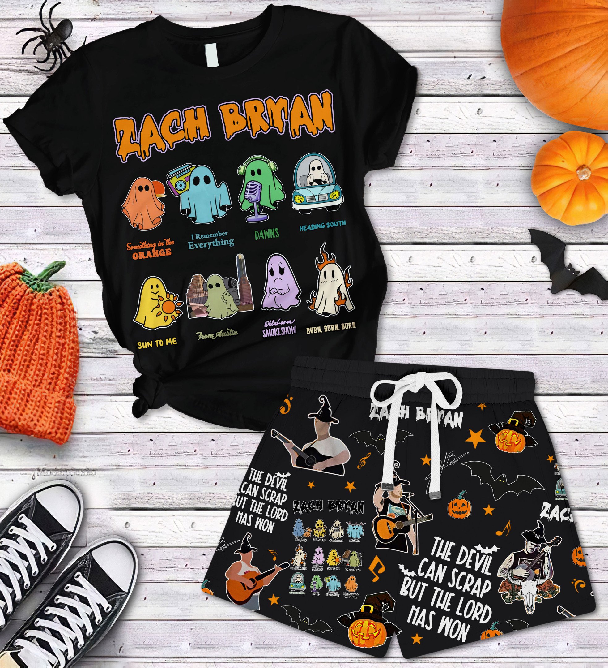 Sportswearmerch Zach Bryan Short Pajamas Set Gifts For Fans