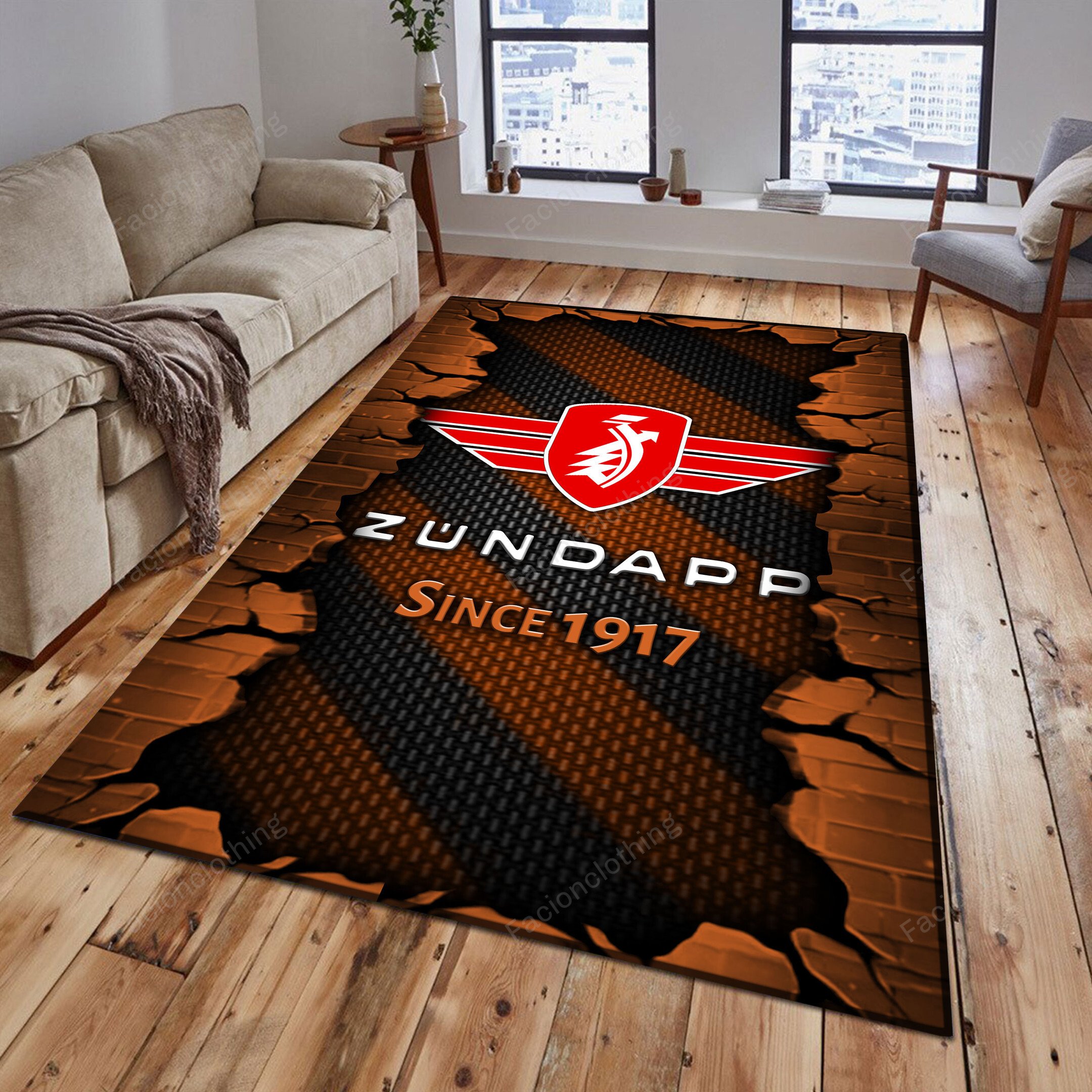 Sportswearmerch Zundapp Car Personalized Rug For Fan