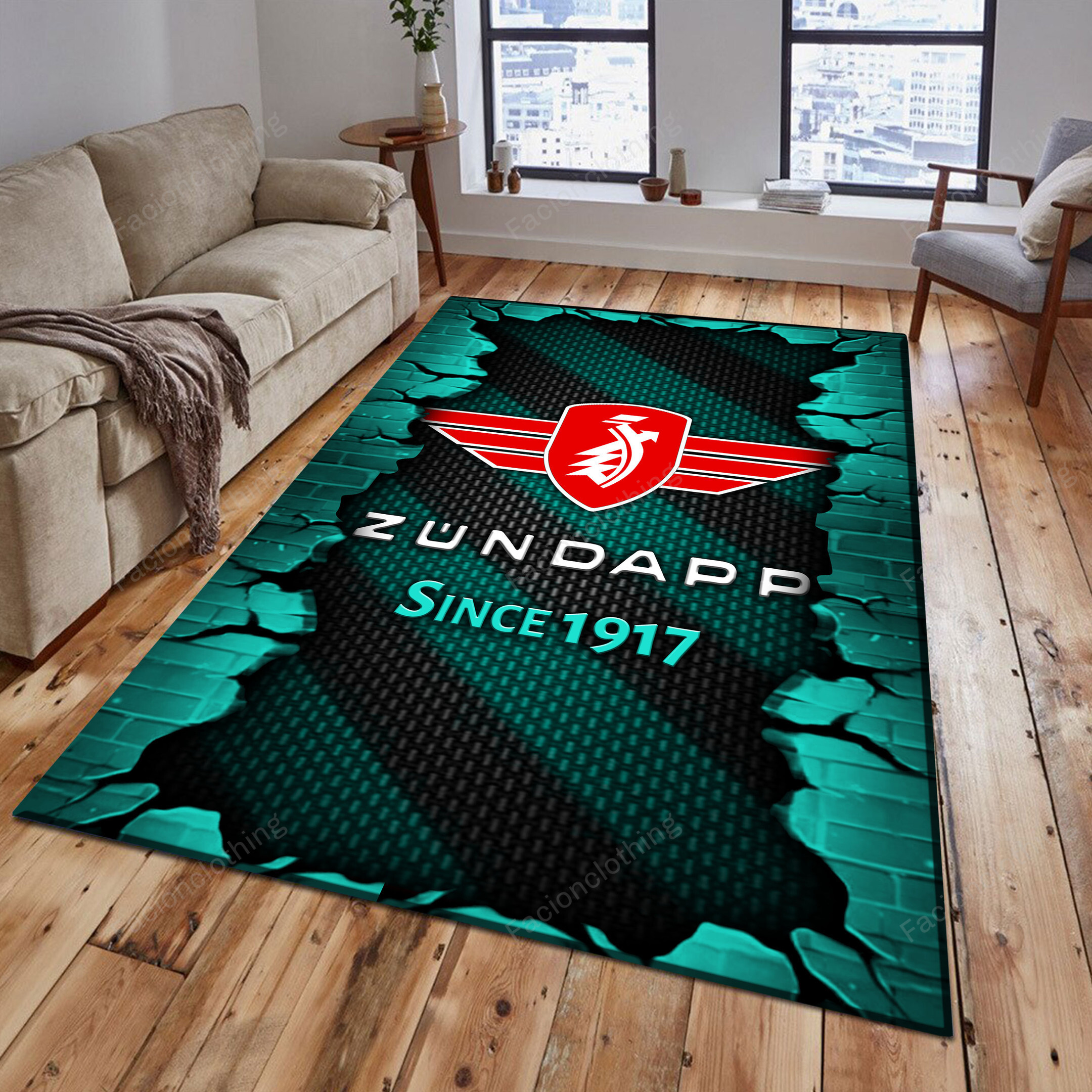 Sportswearmerch Zundapp Car Personalized Rug For Fan
