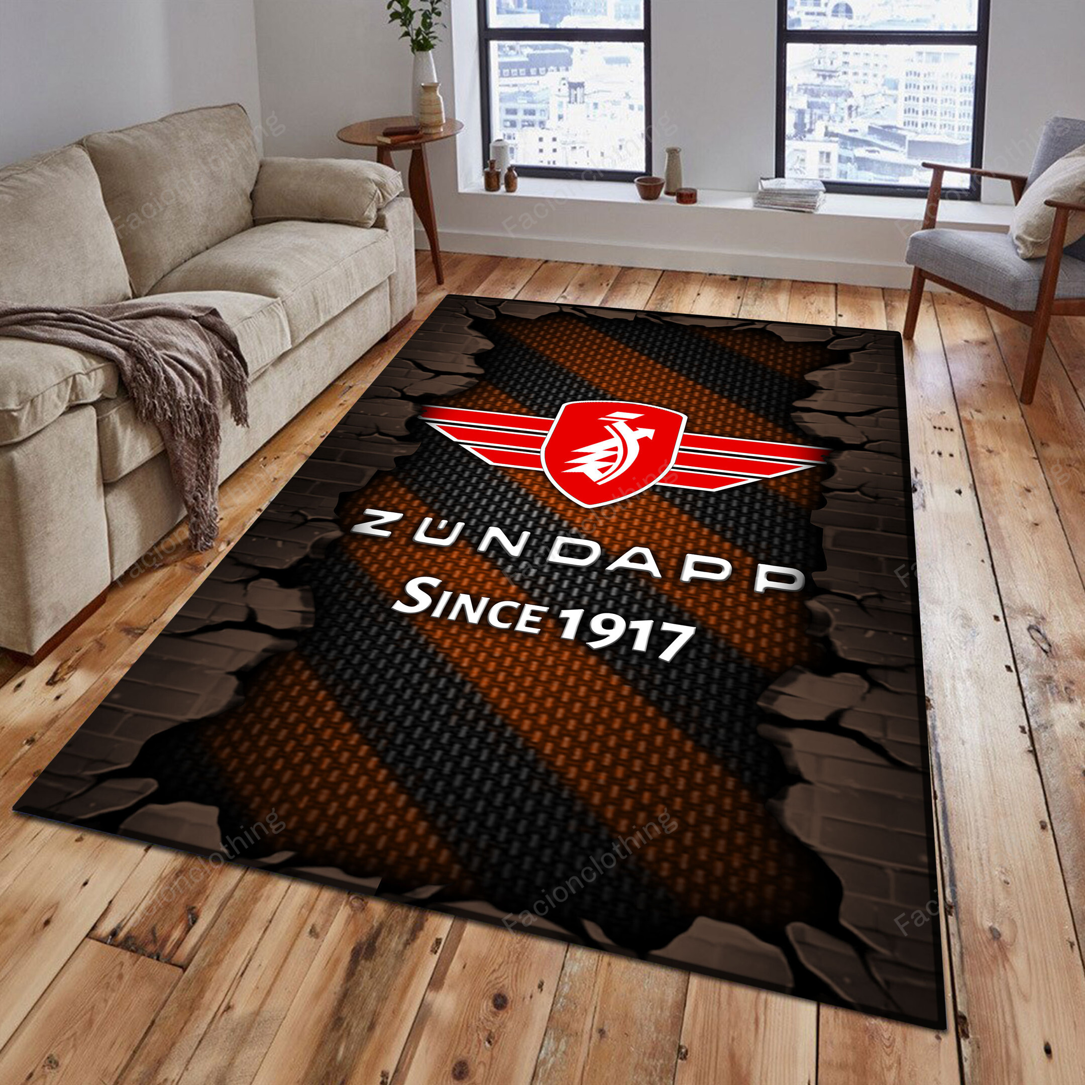 Sportswearmerch Zundapp Car Personalized Rug For Fan